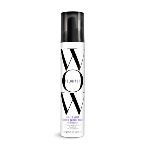 Color Wow Brass Banned Mousse for Blond Hair