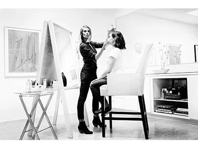 Kristie Streicher at work. 