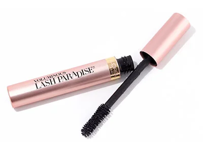 L'Oreal Paris's new Voluminous Lash Paradise Mascara . Available in traditional and waterproof formulas.