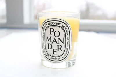 Diptyque Pomander is a warm, welcoming smell I will burn all winter.