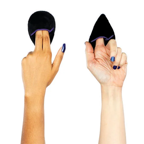 The Mitty Blackout is just right for removing eye makeup.