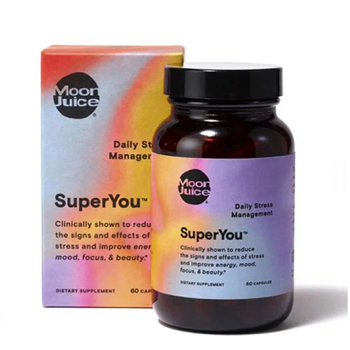 Moon Juice SuperYou capsules have made me feel a little less edgy.