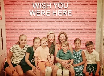 PYT Founders Mary Schulman (left) and Amy Carr with their children.