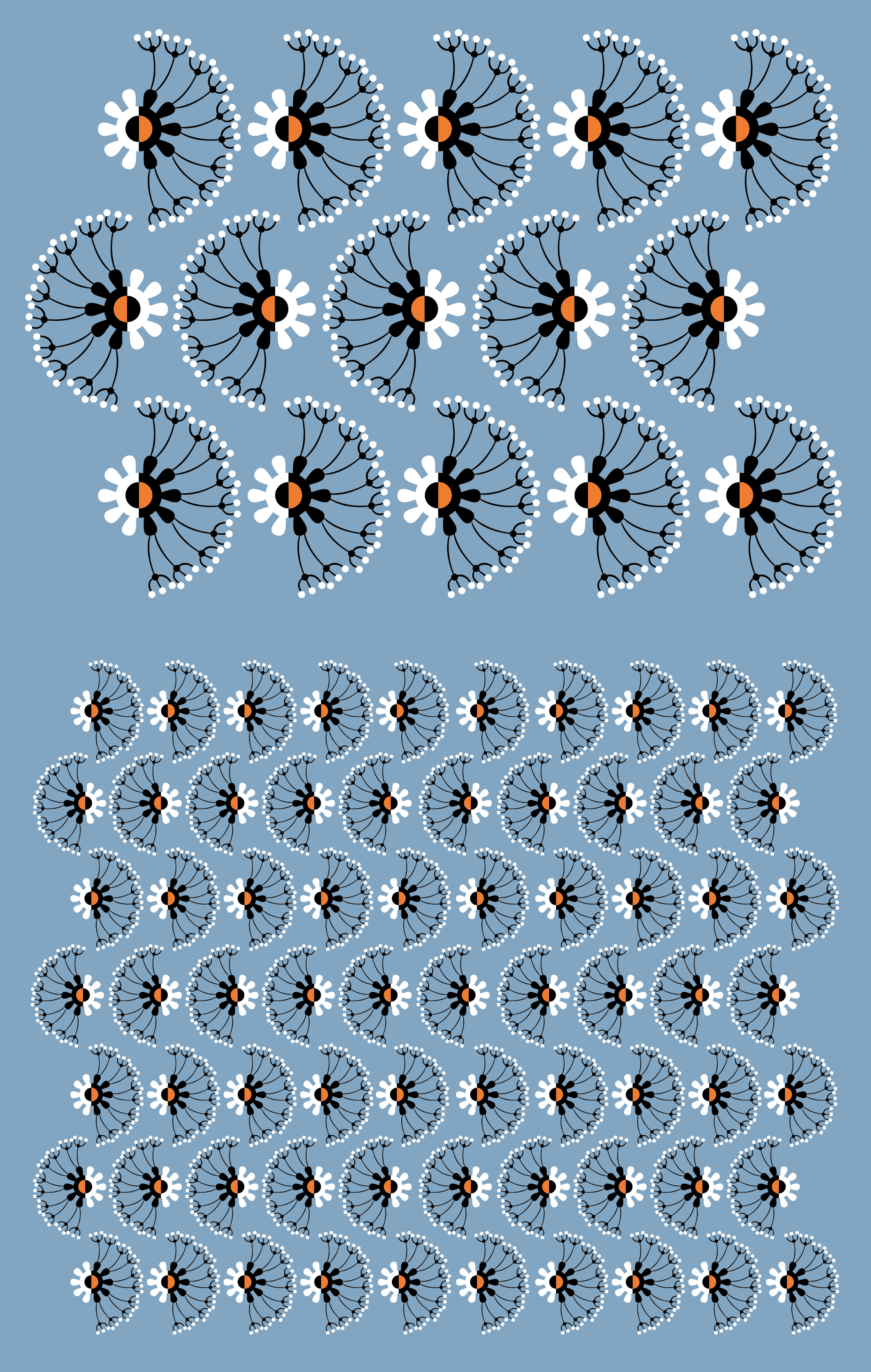 Focus Blue in two sizes