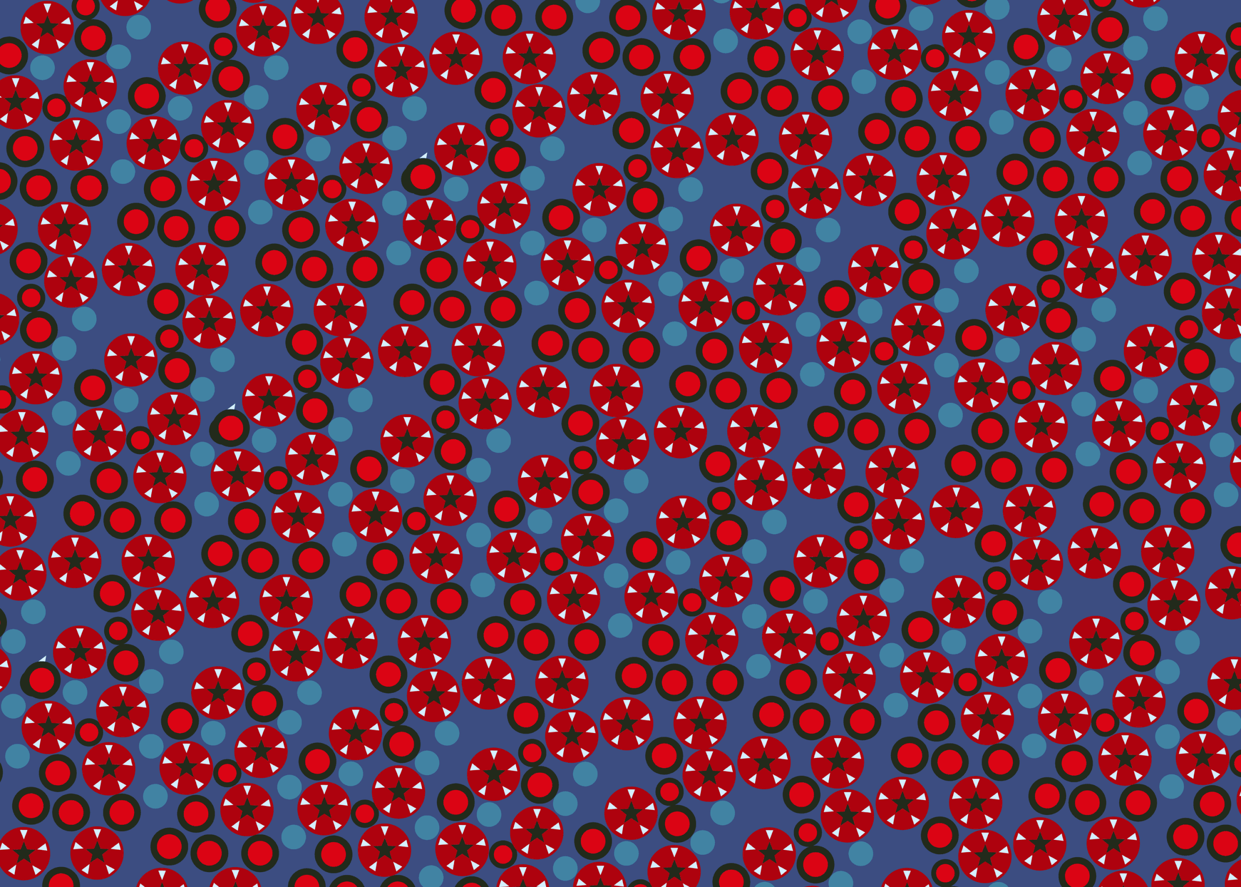 Jimi Blue - Hendrix inspired pattern