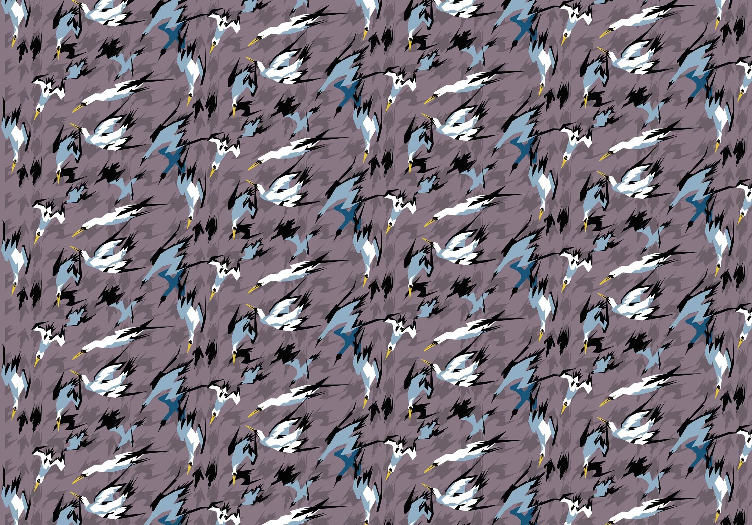 Arctic Grey - diving Gannet pattern