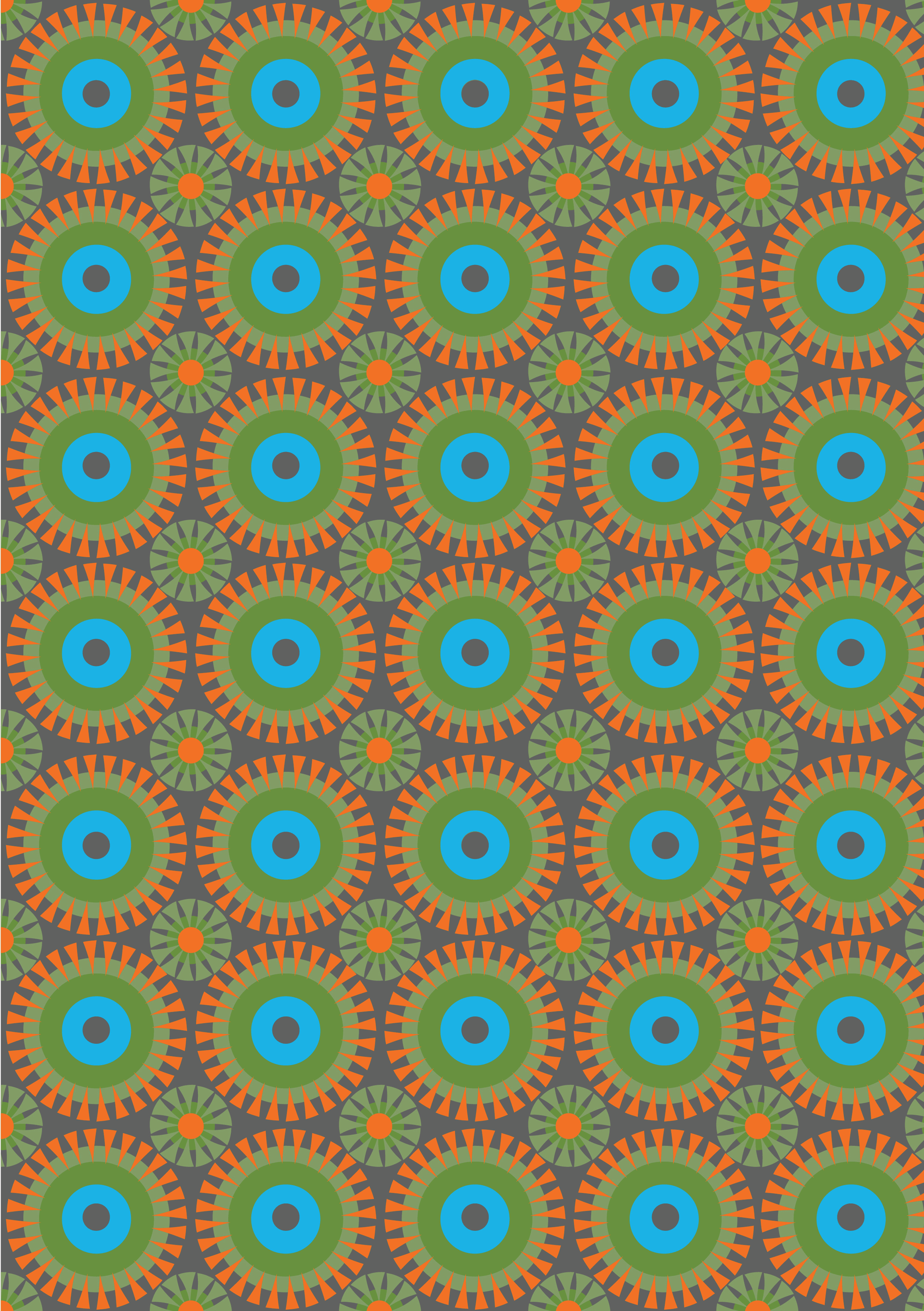 'Hendrix Green' pattern