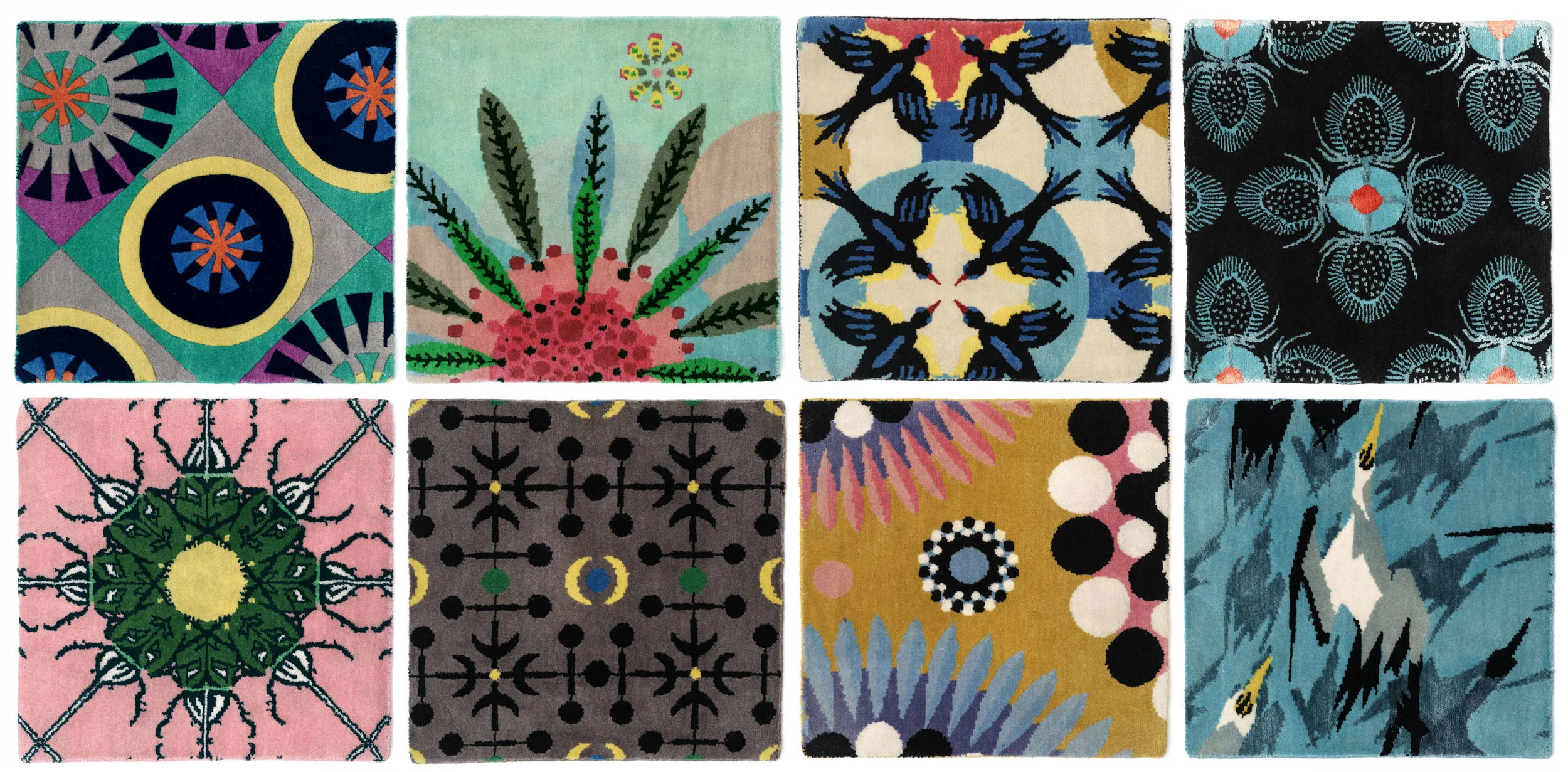 Customers can order returnable samples to check quality, colour and scale of the pattern designs before they place an order