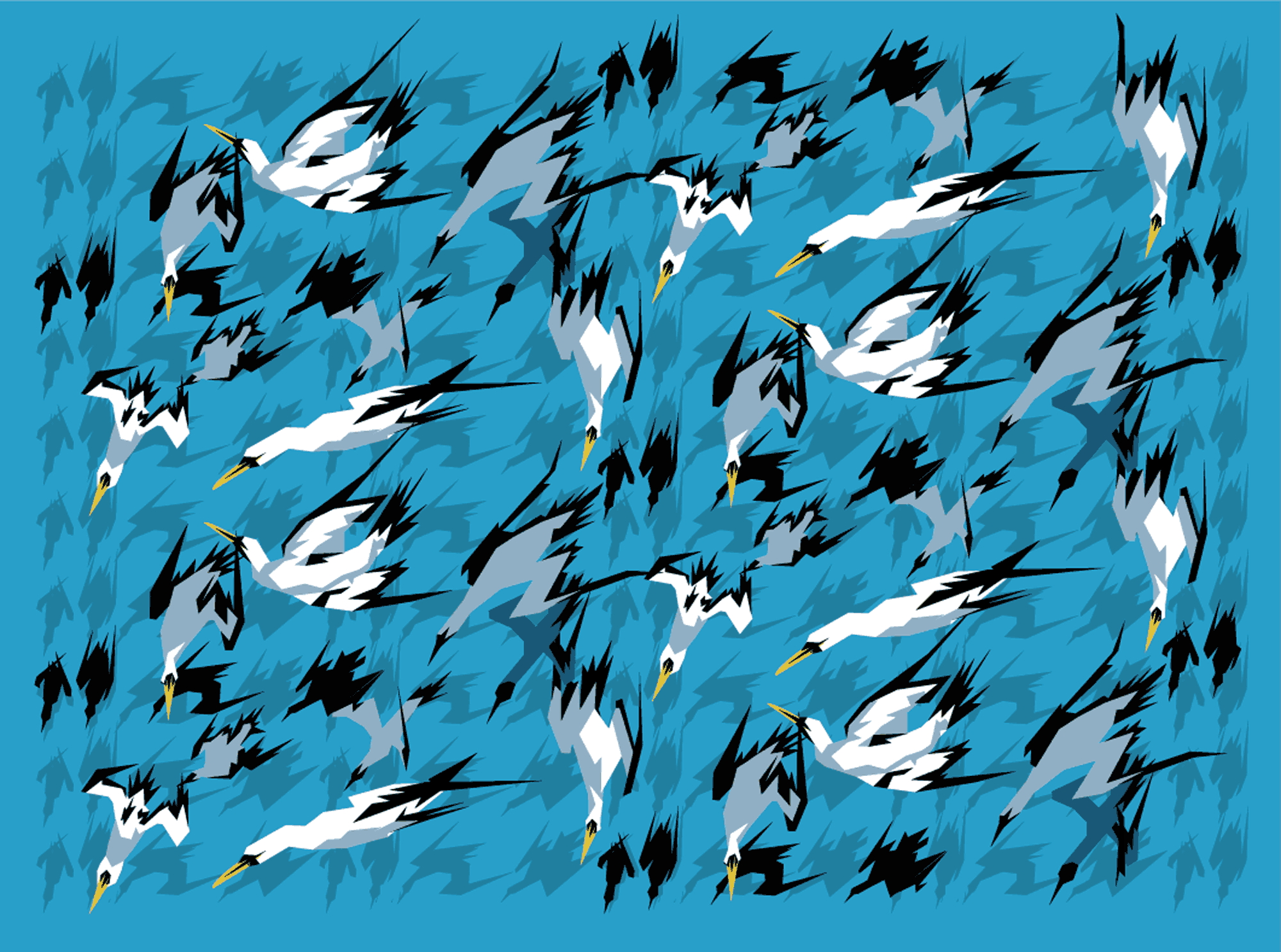 Artwork for Arctic Gannet rug