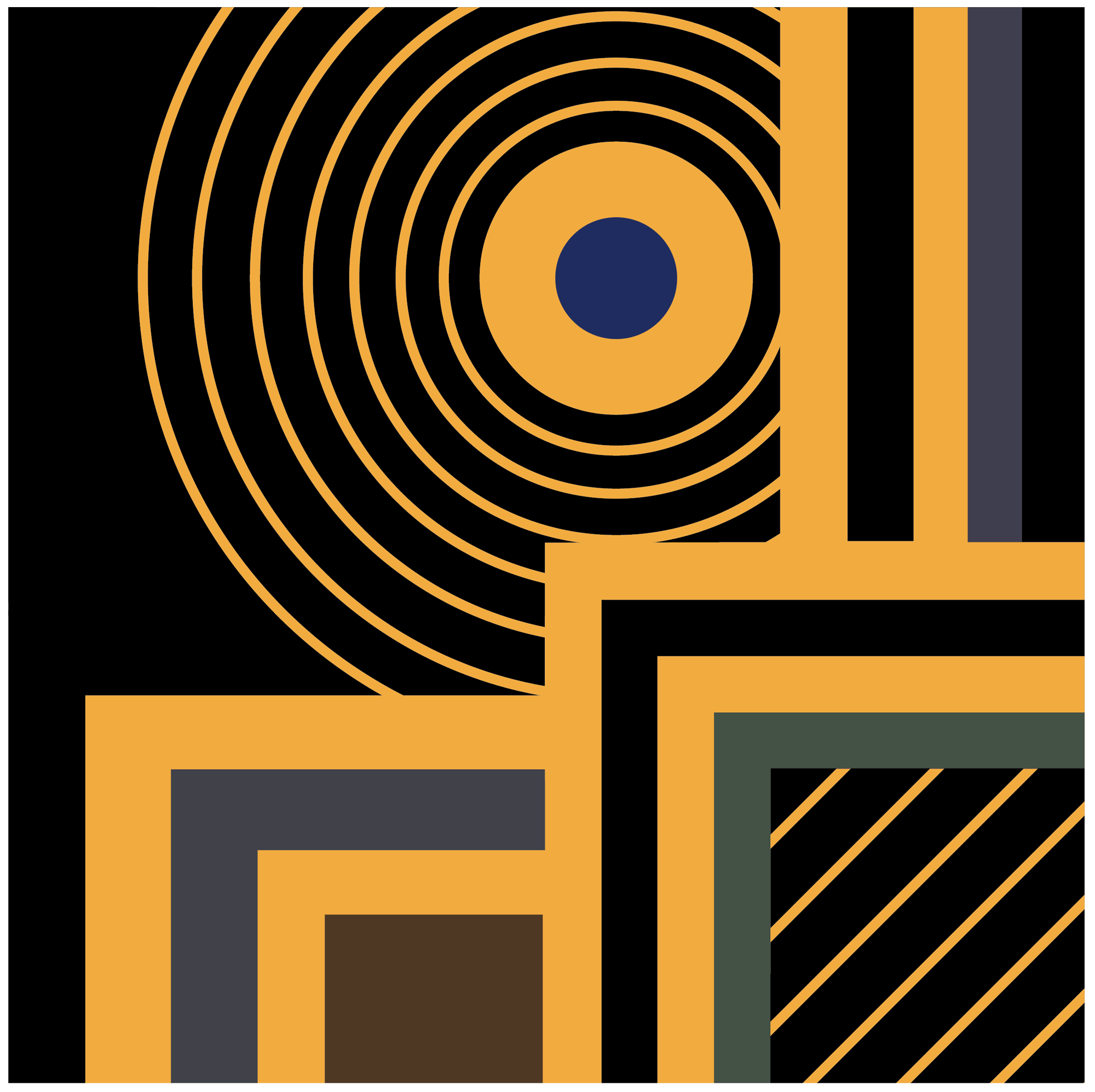 VELVET Black tile artwork 200mmx200mm