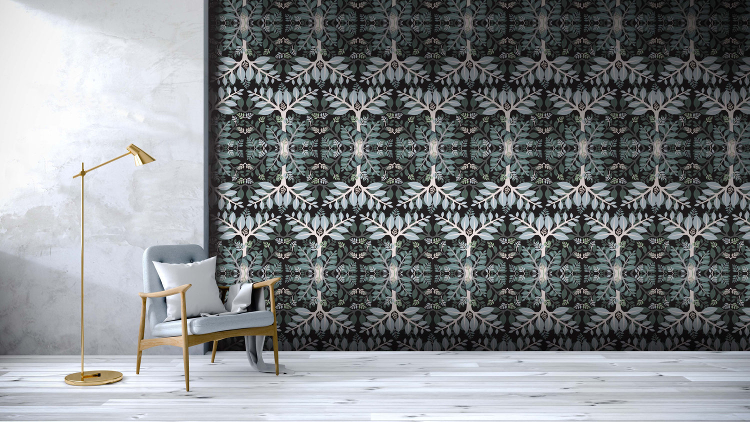 SECRET pattern on show at CDW with Newmor Wallcoverings — Patternistas