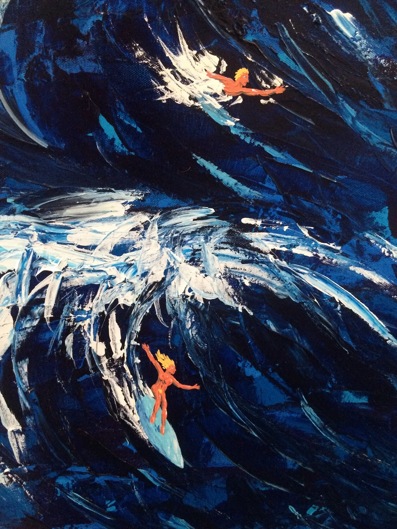 Naked Surfers 1 (Detail)