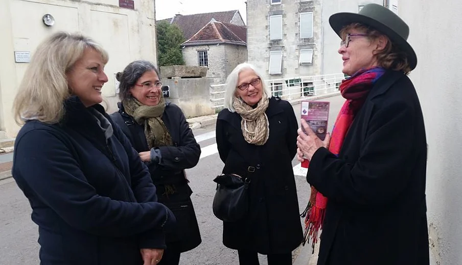 A walking tour of Essoyes with Janet Hulstrand