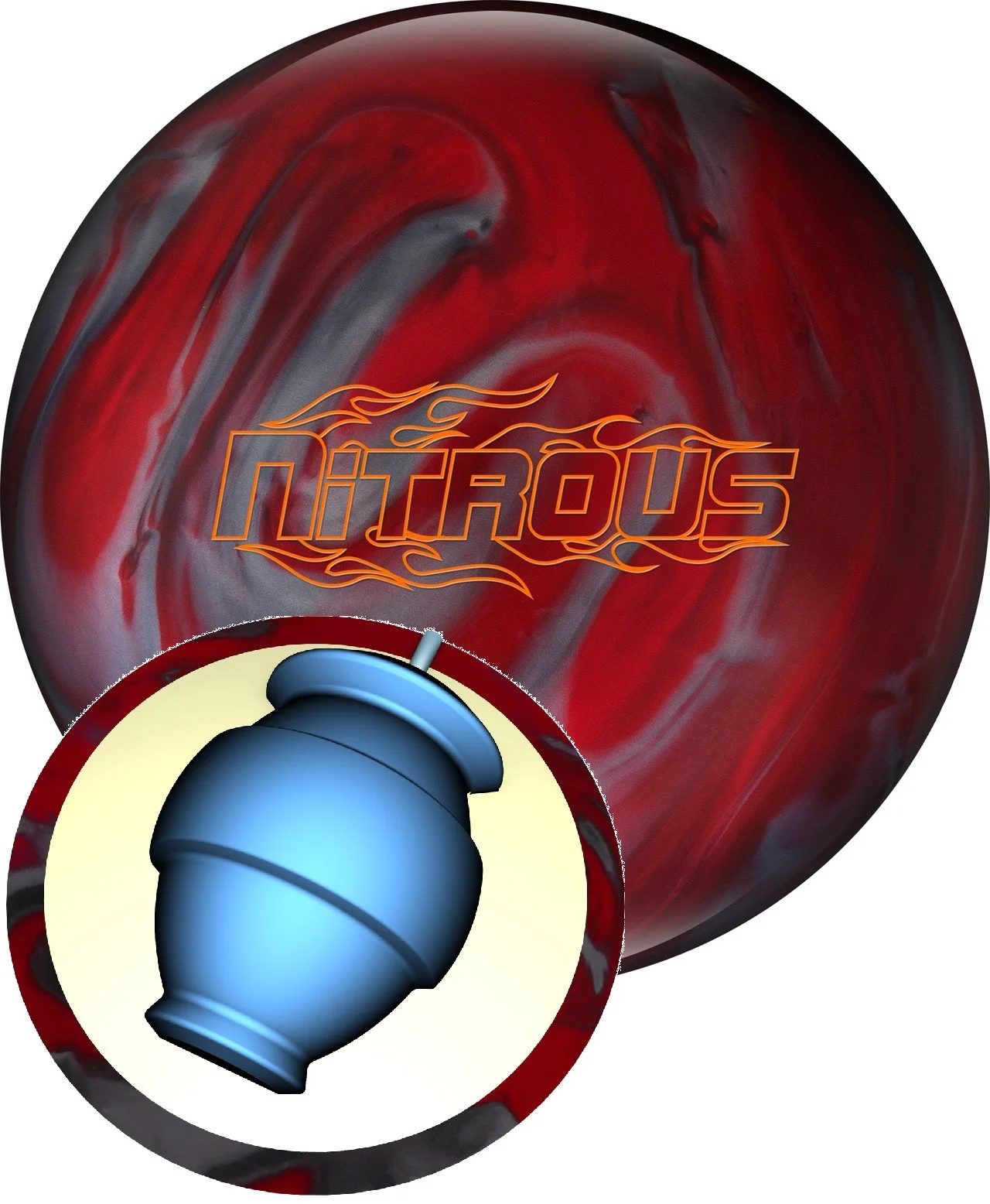 COLUMBIA 300 – Nitrous (Red/Silver)