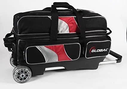 900 GLOBAL - 3-BALL DELUXE ROLLER BLACK/RED/SILVER
