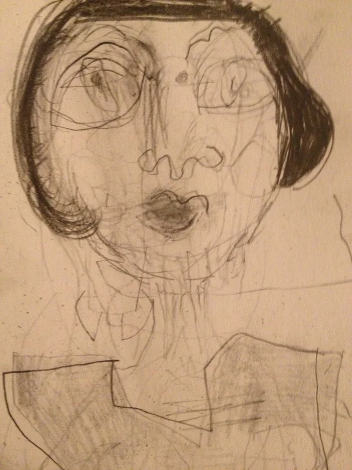  £120, unframed, pencil on cartridge paper, 2013. 