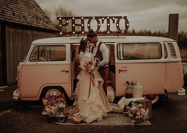 | DREAMY | 
What a set up! 
As seen on @festivalbrides blog (link at bottom )
Photographer  @esmewhitesidephotography 
Florist  @perfect_bouquet_full_of_flower 
Venue @brockholesweddings 
Camper van @birdie_photobooth 
Models @oliviagarciaofficial @h