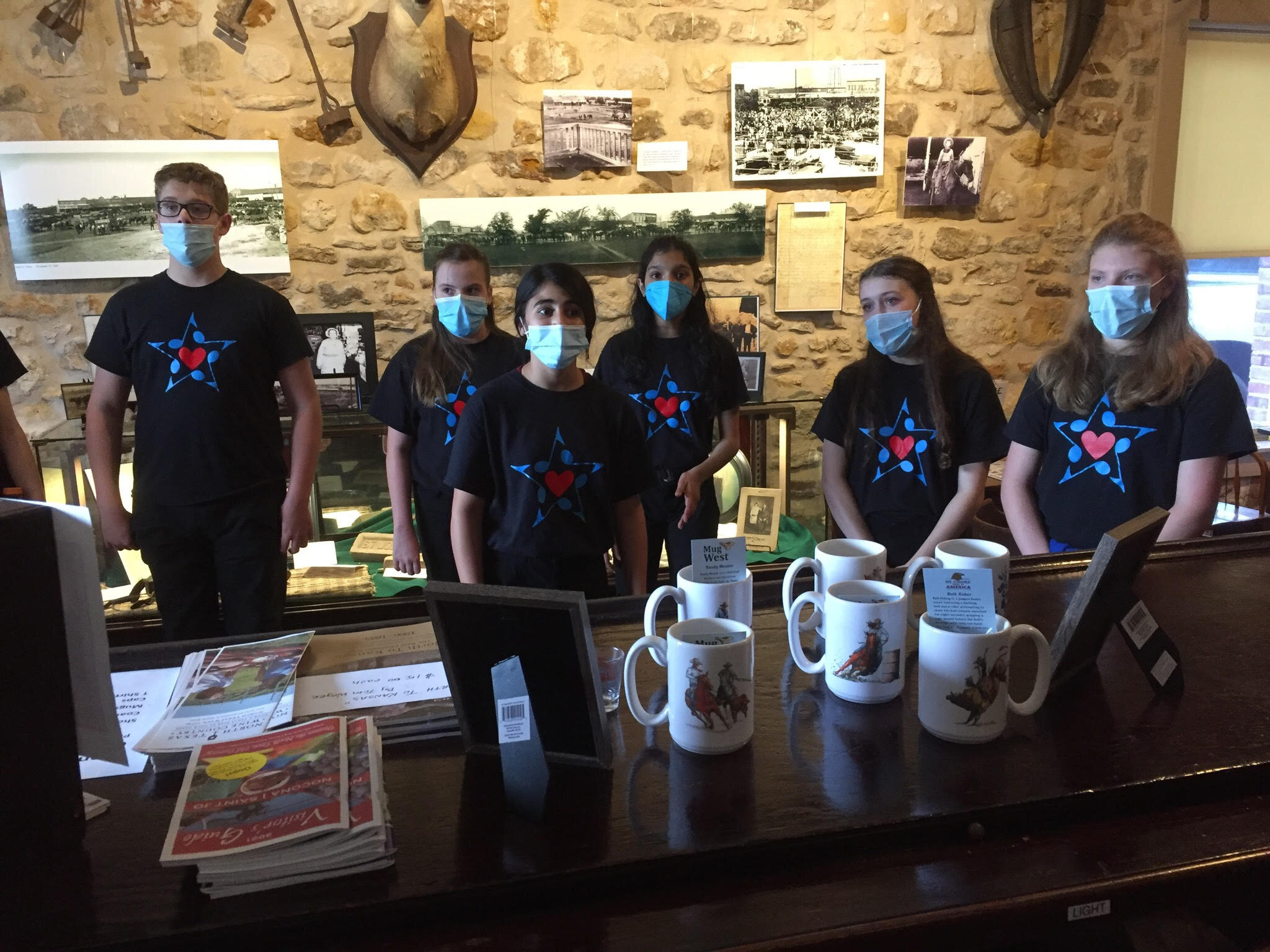 North Texas Children’s Choir visited the museum.