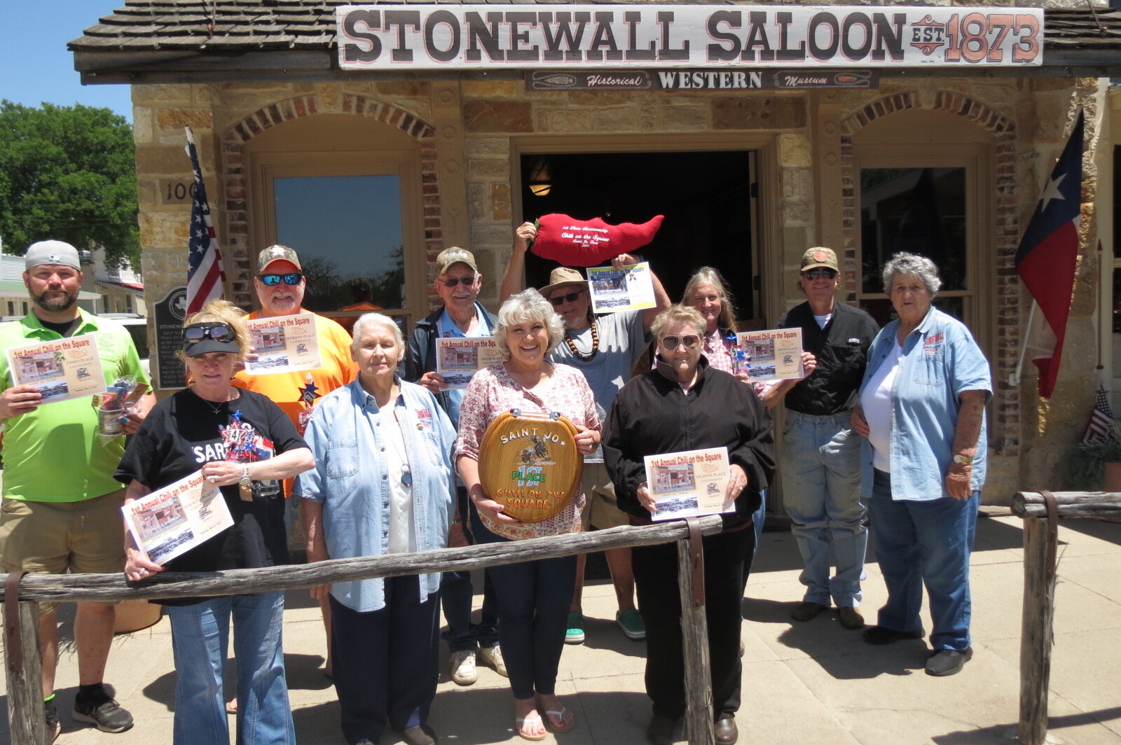 Stonewall Saloon 1st Annual Chili On the Square Winners (Copy)