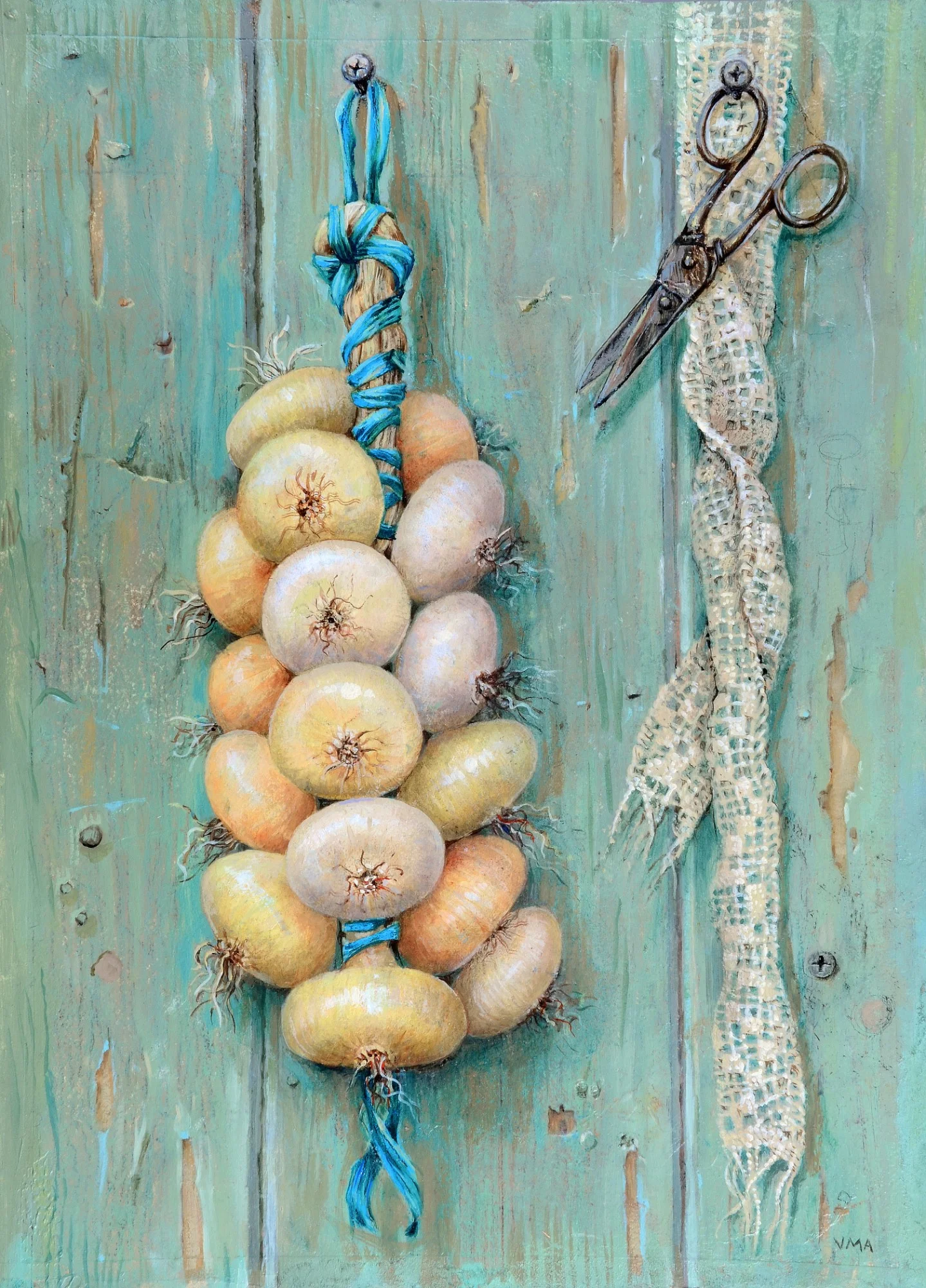 Onions and Snakeskin Lace