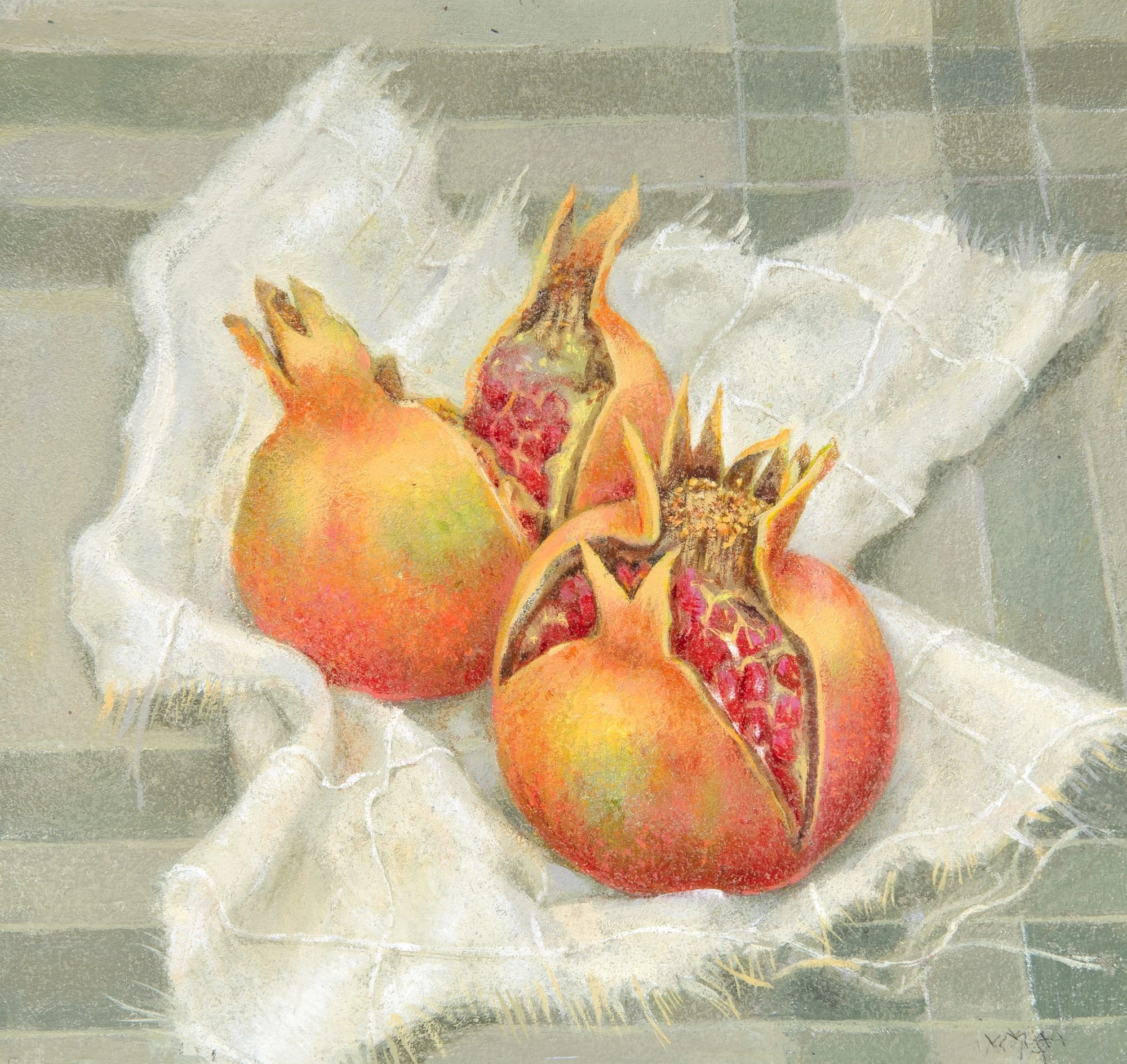 Two Pomegranates