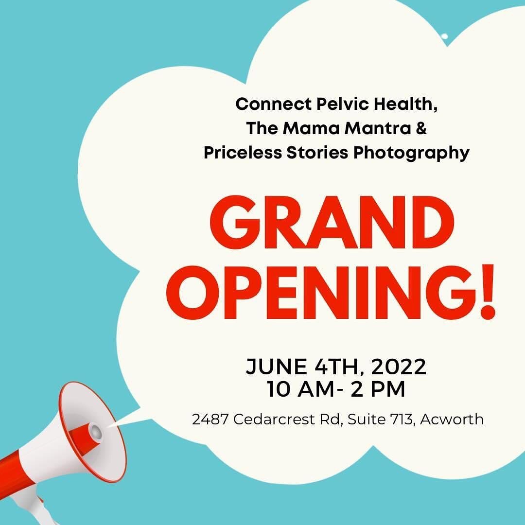 In one week we will be celebrating our GRAND OPENING with some amazing freebies and giveaways. Come see me @theboobieninja for free baby weight checks + 10min consult, @connectpelvichealth for a free core/movement screening + 10min consult and @price