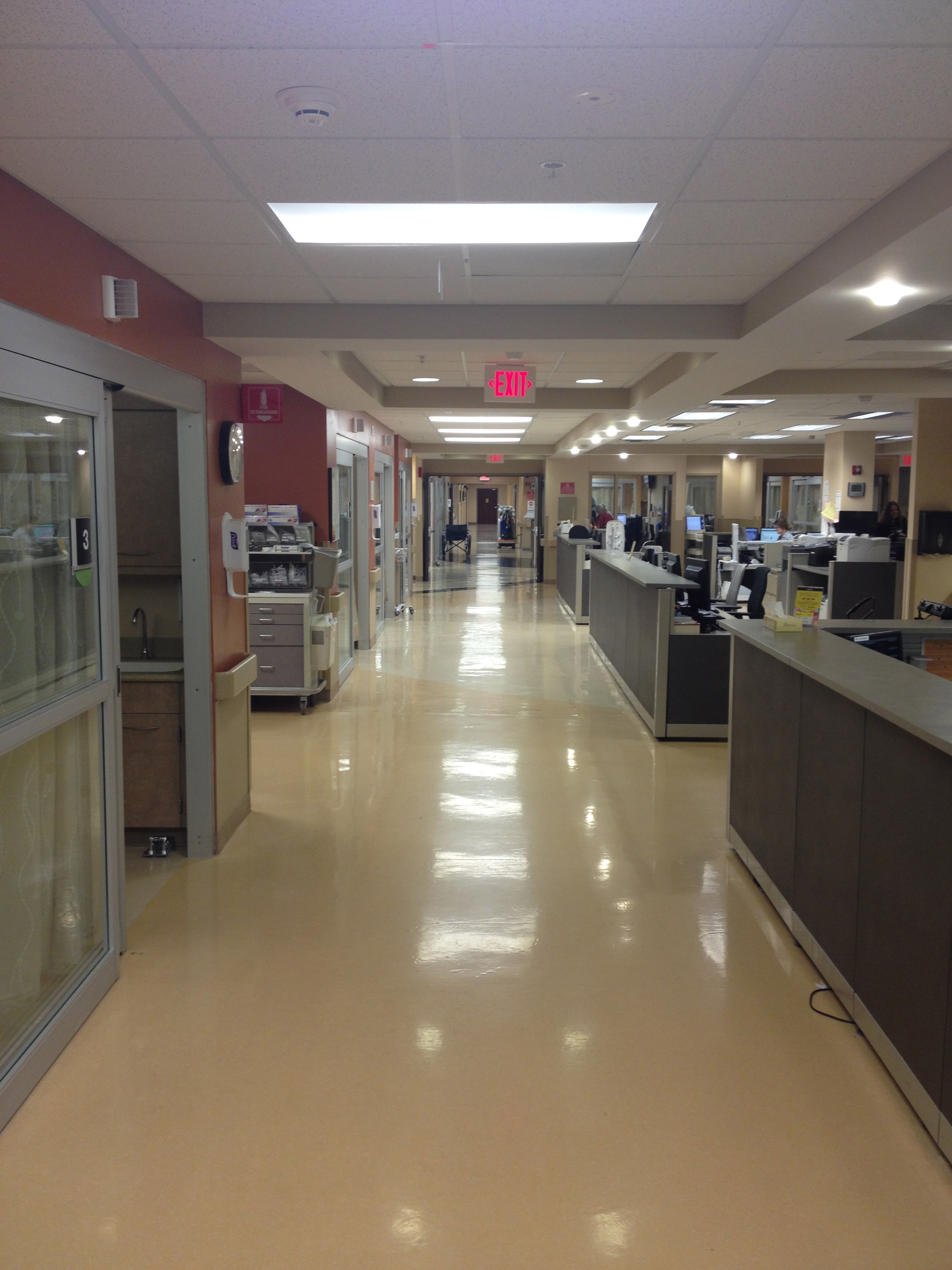 ED corridor