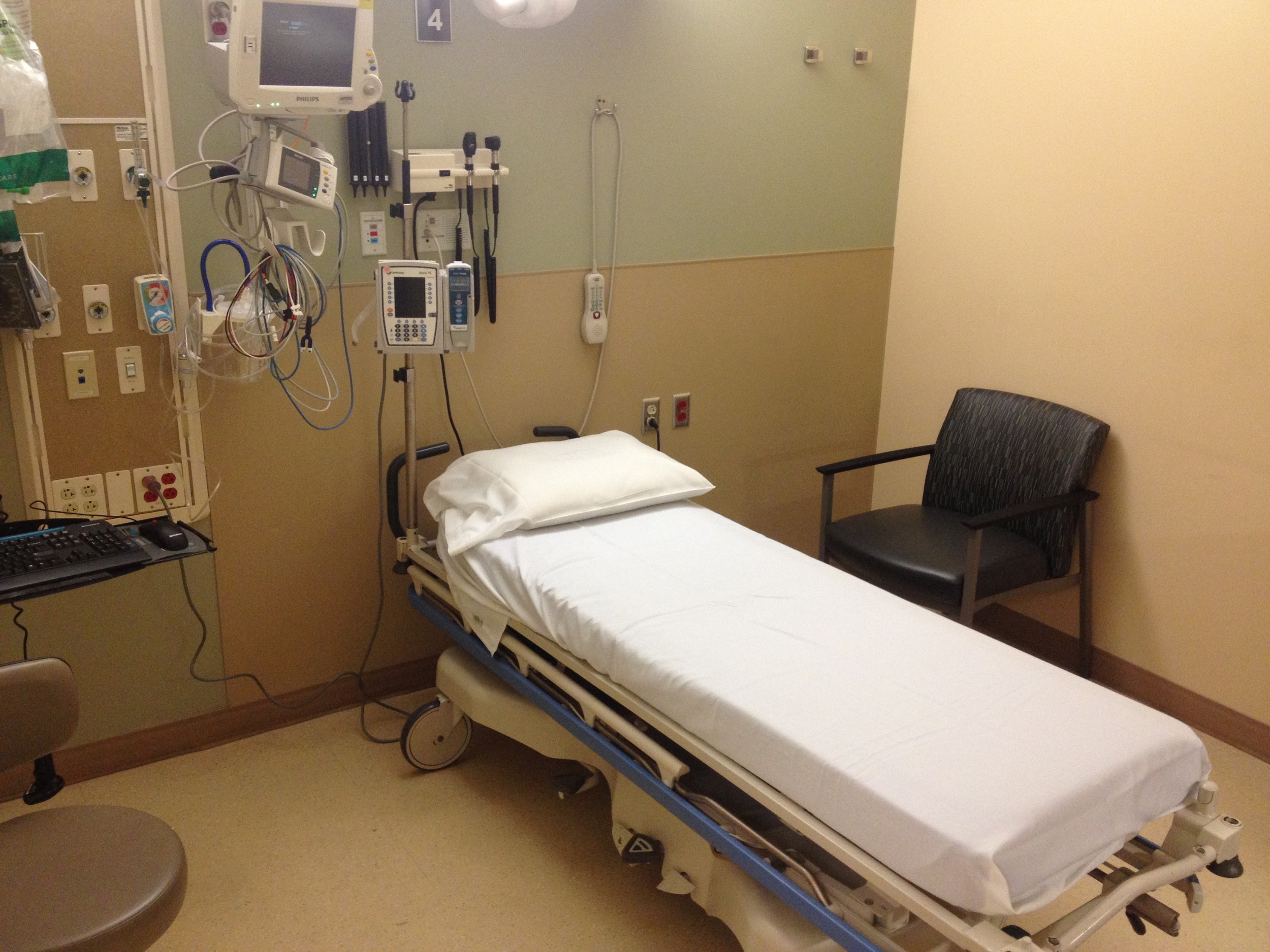 General ED exam room