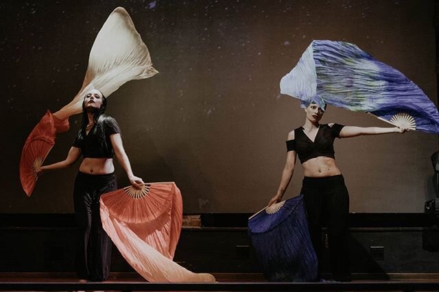What do rainbows and fan veils share in common? They have both found their way into my newest choreography, Psychadelic Veils. Lately our group has been busy prepping for several upcoming performances. We have also welcomed three new members to our t