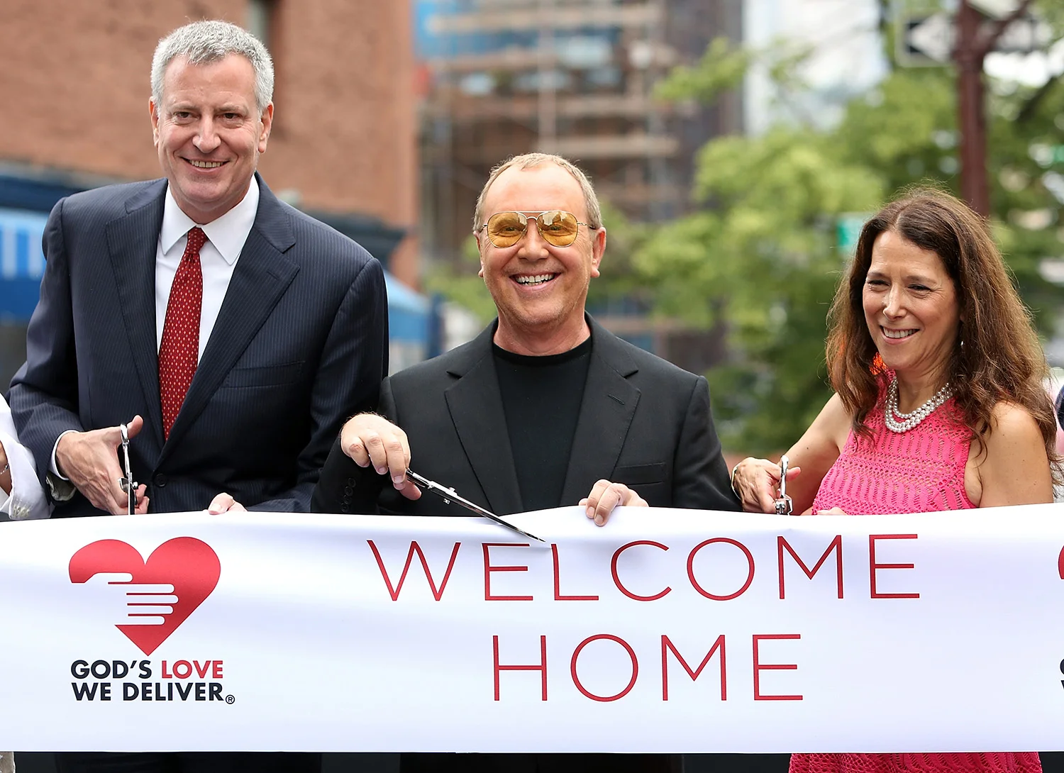 Bill de Blasio, Michael Kors, Karen Pearl