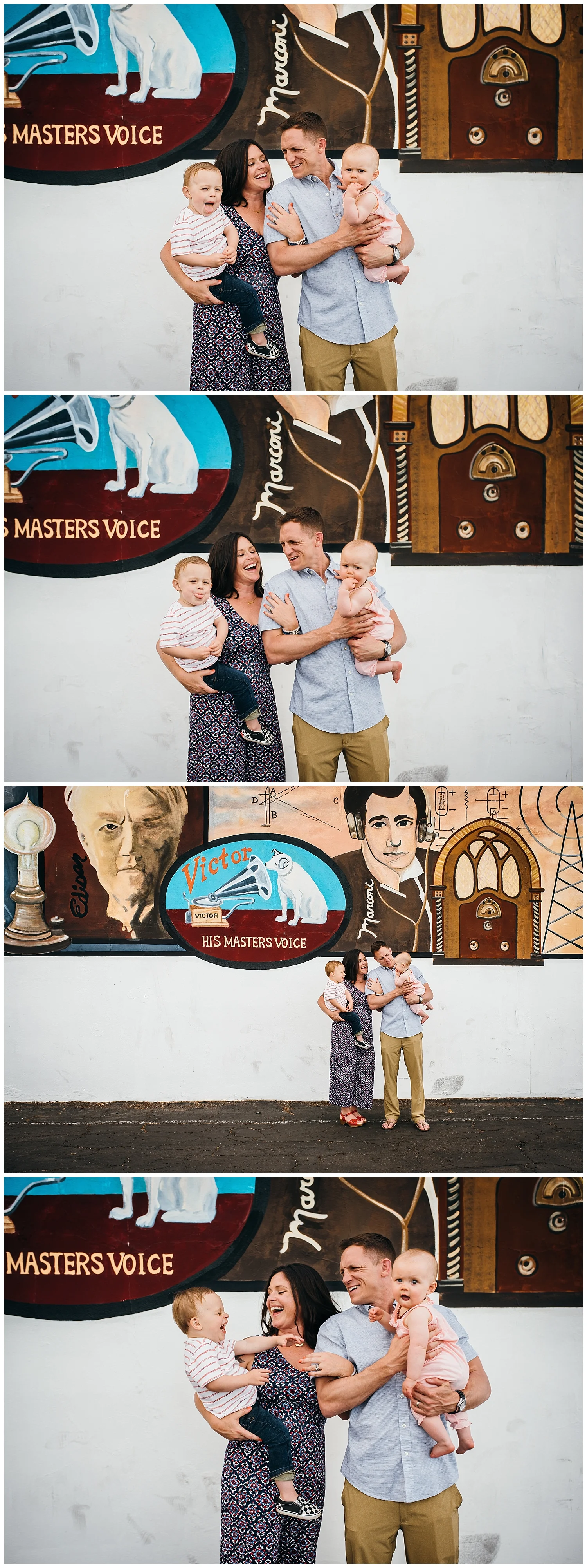 urban beach town family session | san diego family photographer