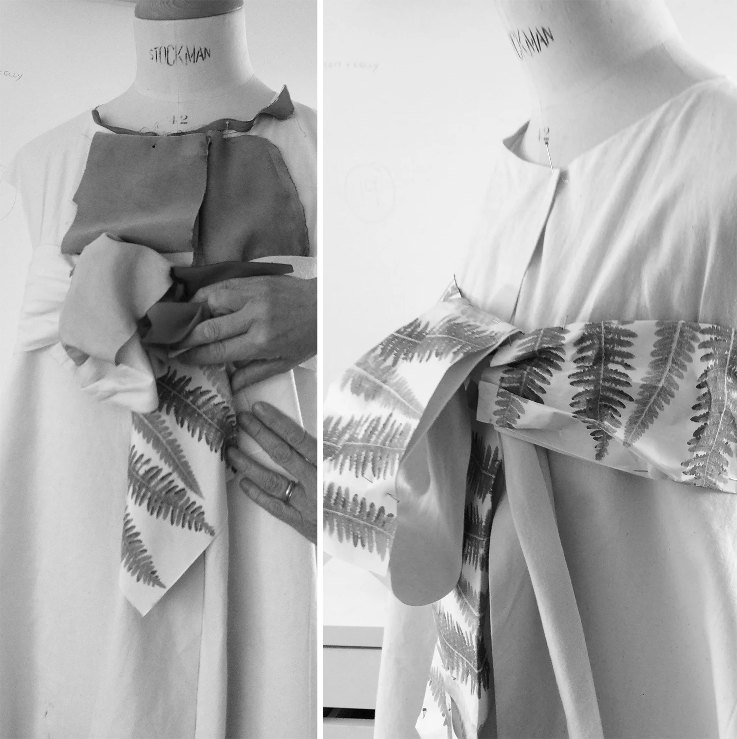 Deciding where to place the eco print