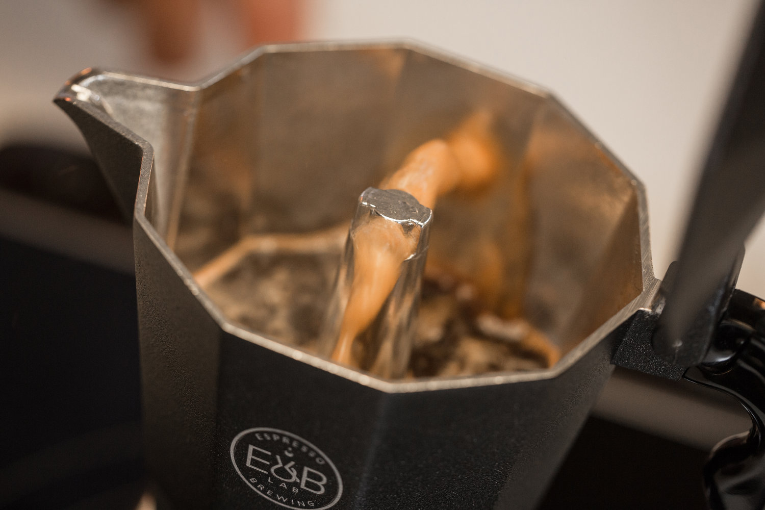 Induction Moka Pot — E&B Lab