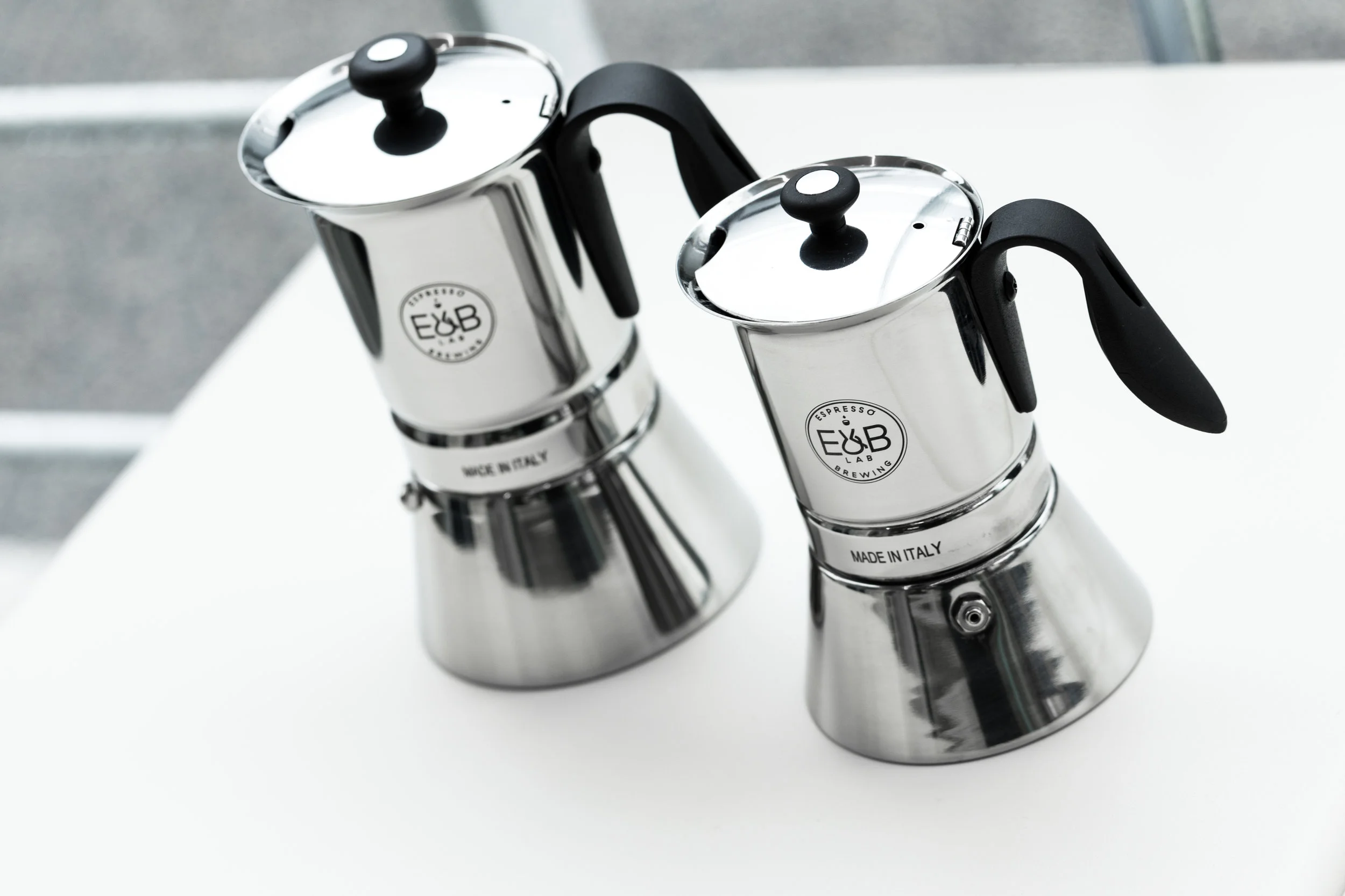 INOX MOKA POT — E\u0026B Lab