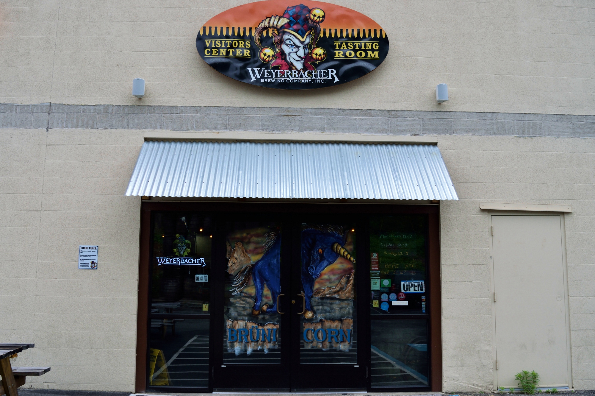 Weyerbacher... we finally meet in person.