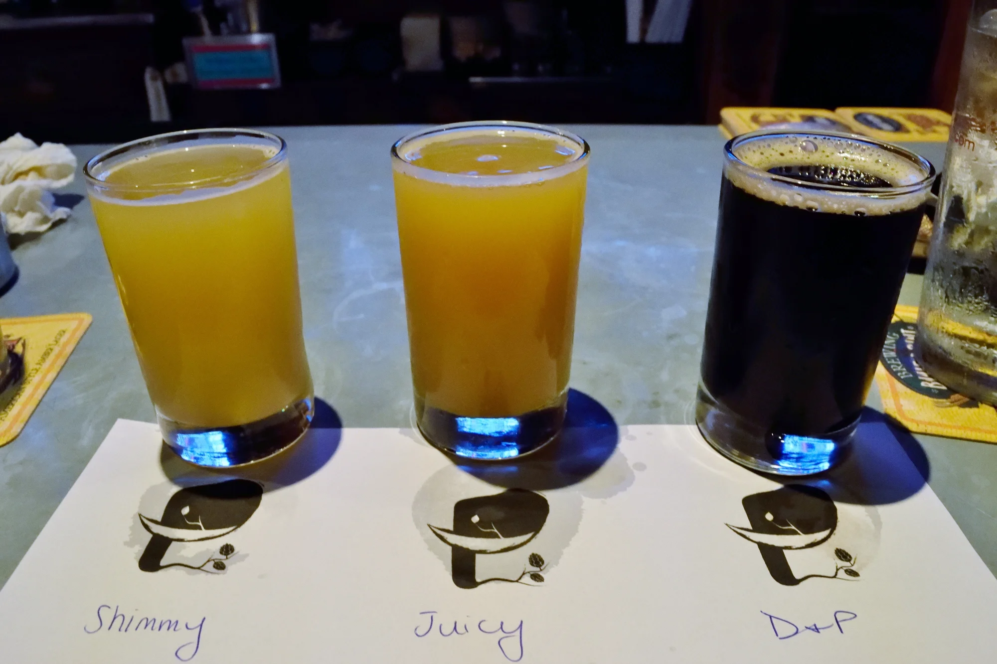 Twin Elephant Tap Takeover - one of the many delicious craft beers on hand.
