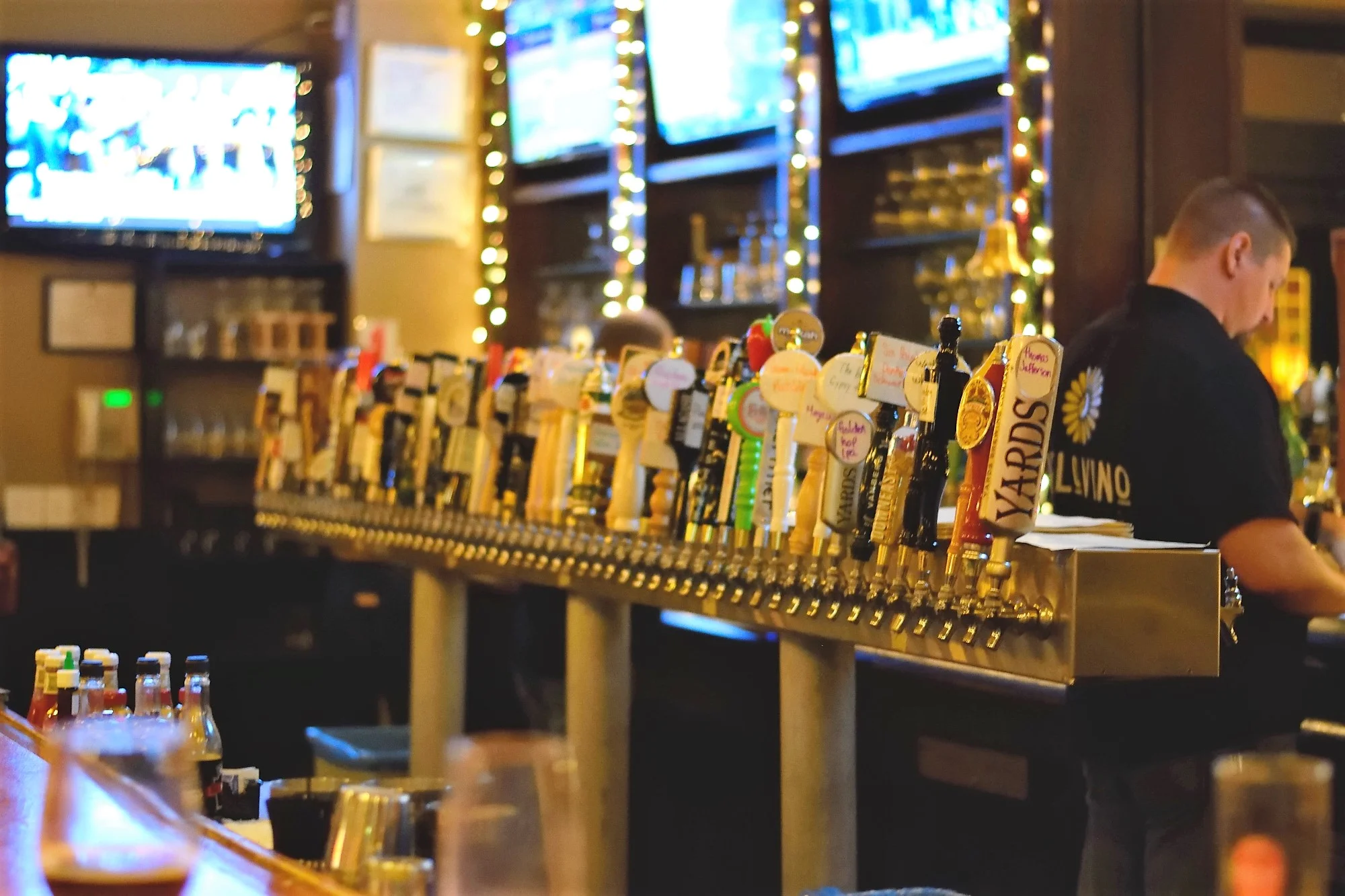 That's not even half of the taps................