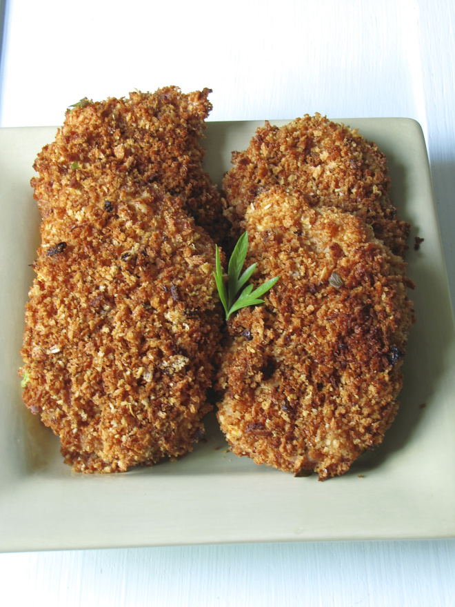 Crunchy Baked Pork Chops