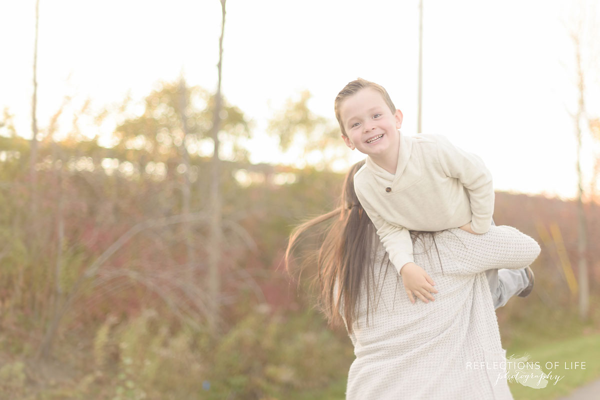 mama and son photography ontario canada