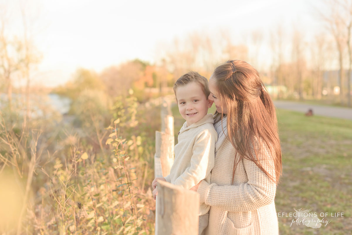 professional family portraits at sunset ontario canada