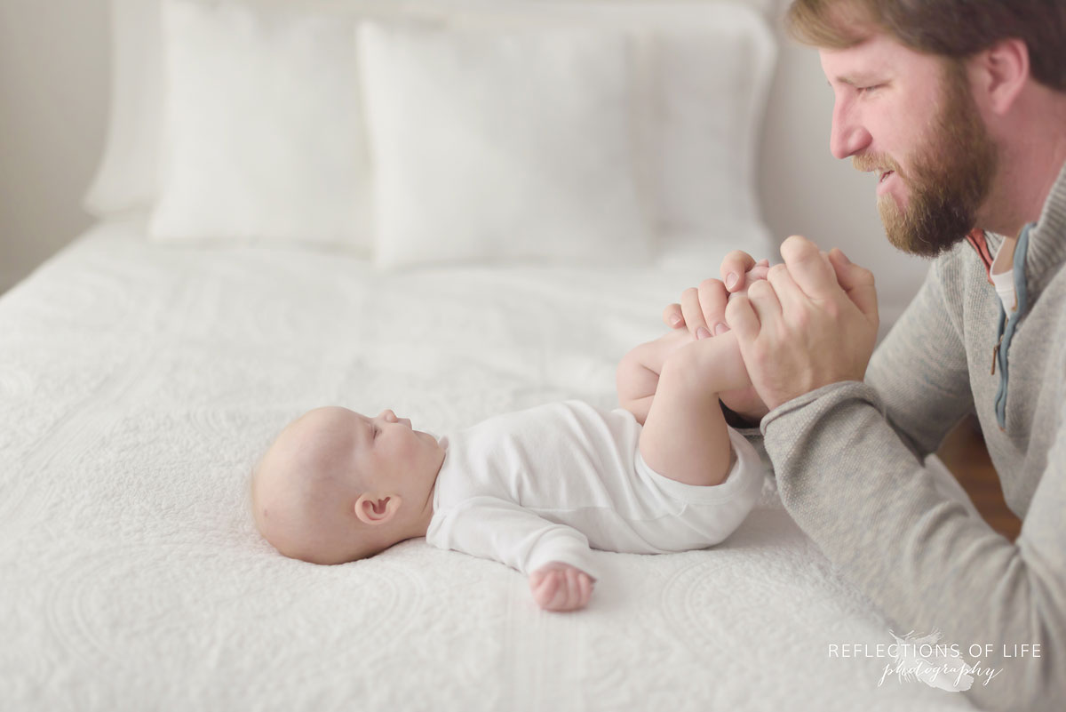 022 Niagara baby photography natural light Ontario