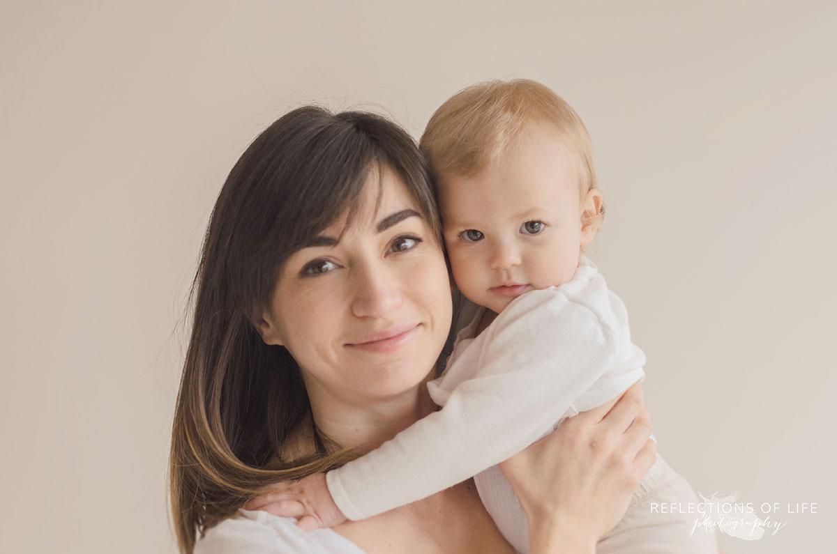 Natural Light Studio Niagara Baby and Mama Photographer