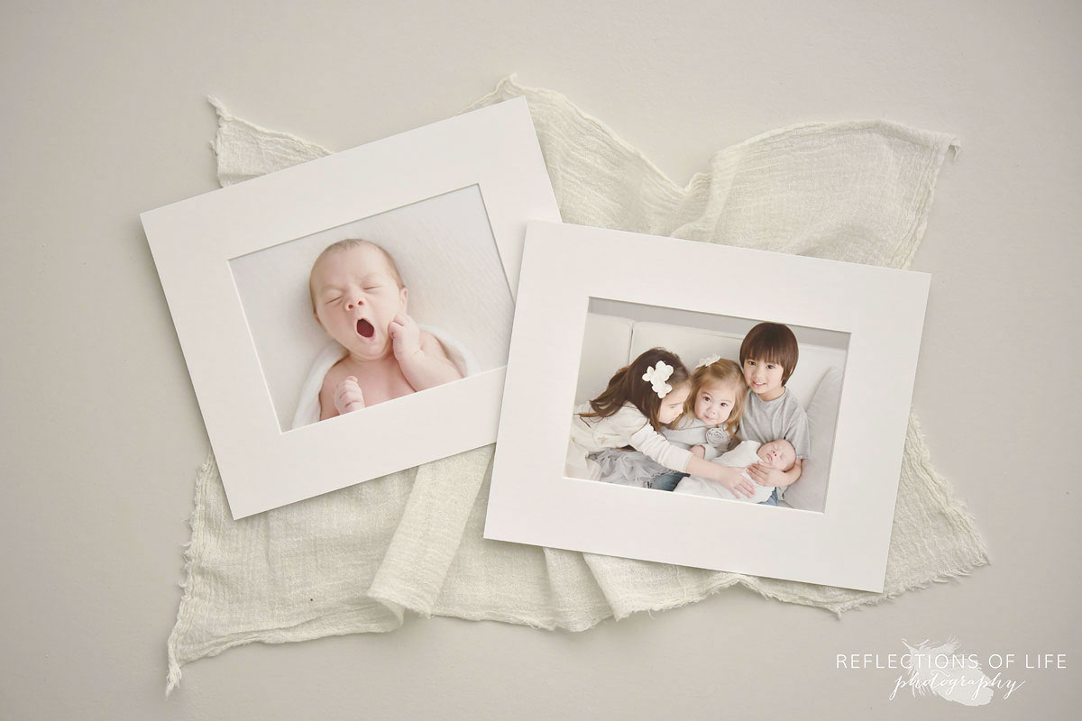 Newborn Matted Print Set