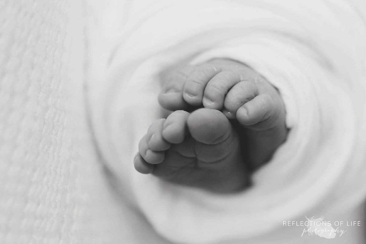 Tiny Newborn Baby Feet Niagara Ontario