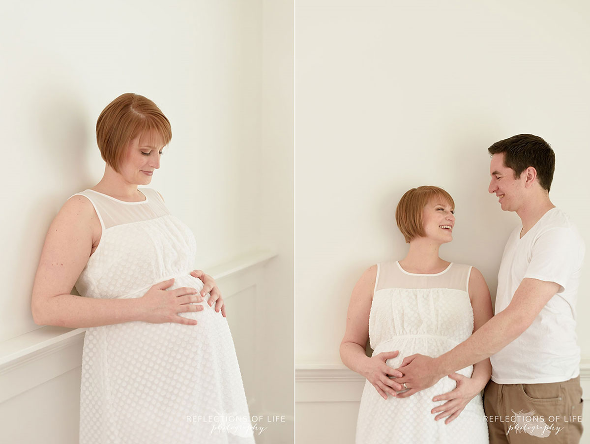 Couples Maternity Photos Oakville Ontario Canada