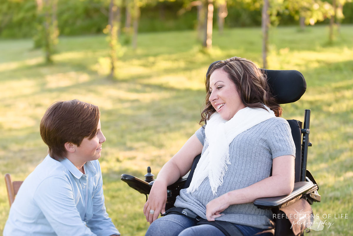 002 Toronto Family Photographer with wheelchair