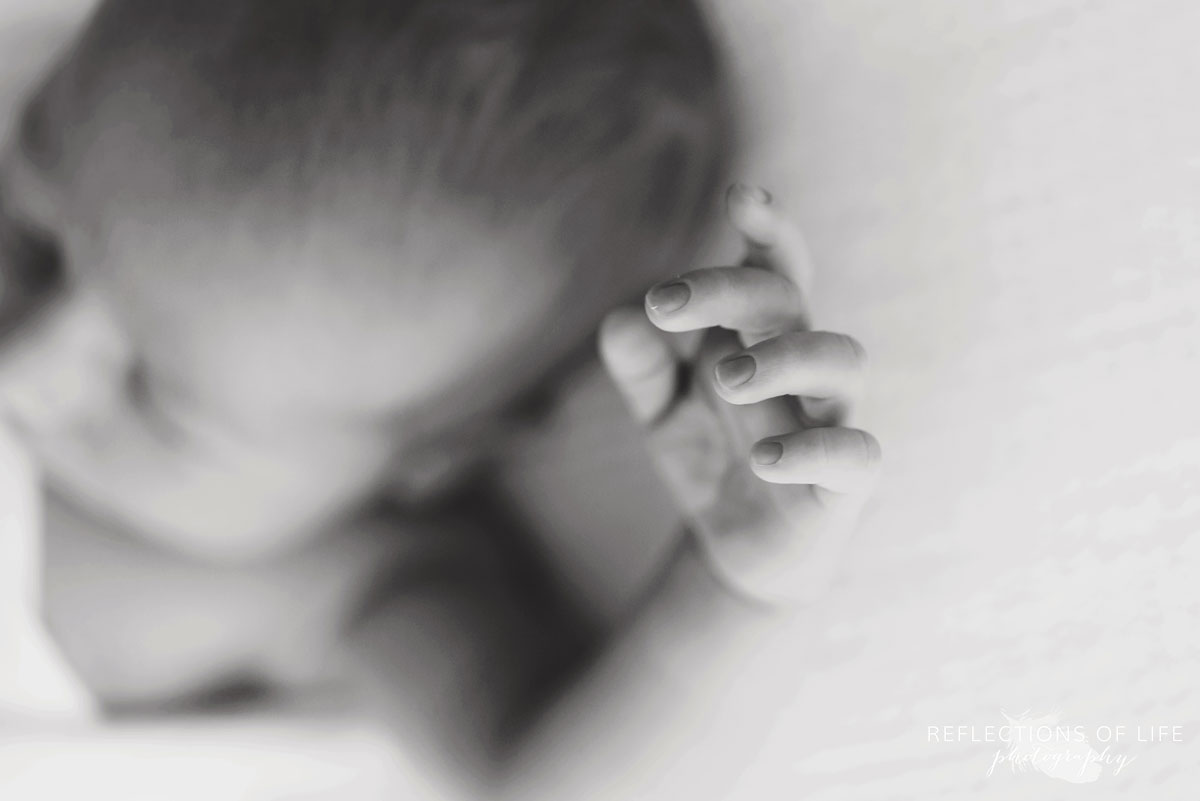 005 Close up of newborn hand