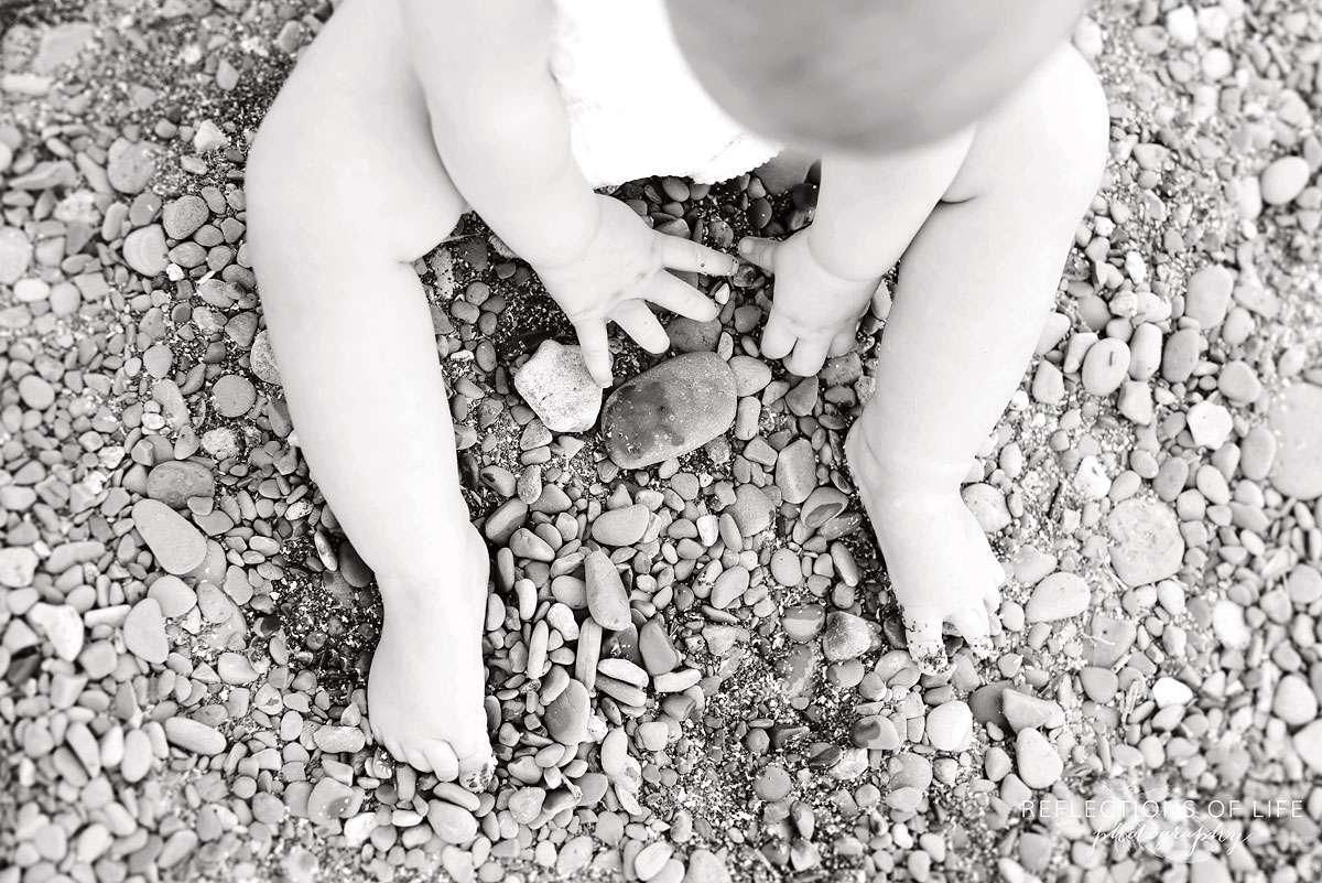 029 Professional Baby Photographer Toronto beach in Lake Ontario