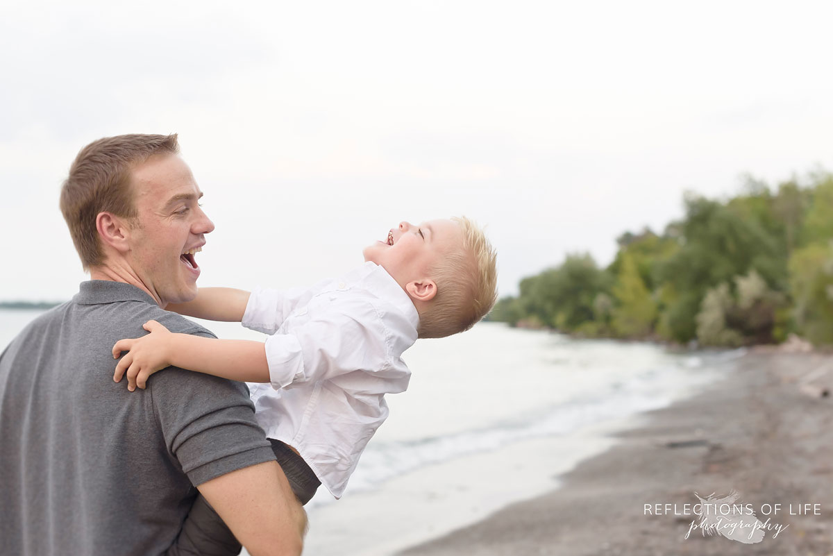 037 giggle and play father and son family photos
