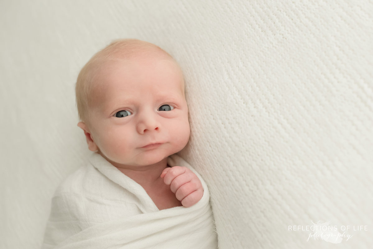 Adorable newborn baby photography by Karen Byker of Reflections of Life